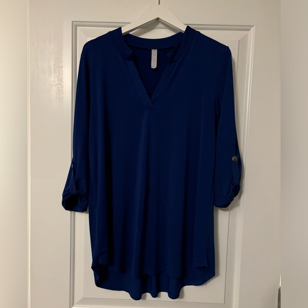 Deep blue tunic